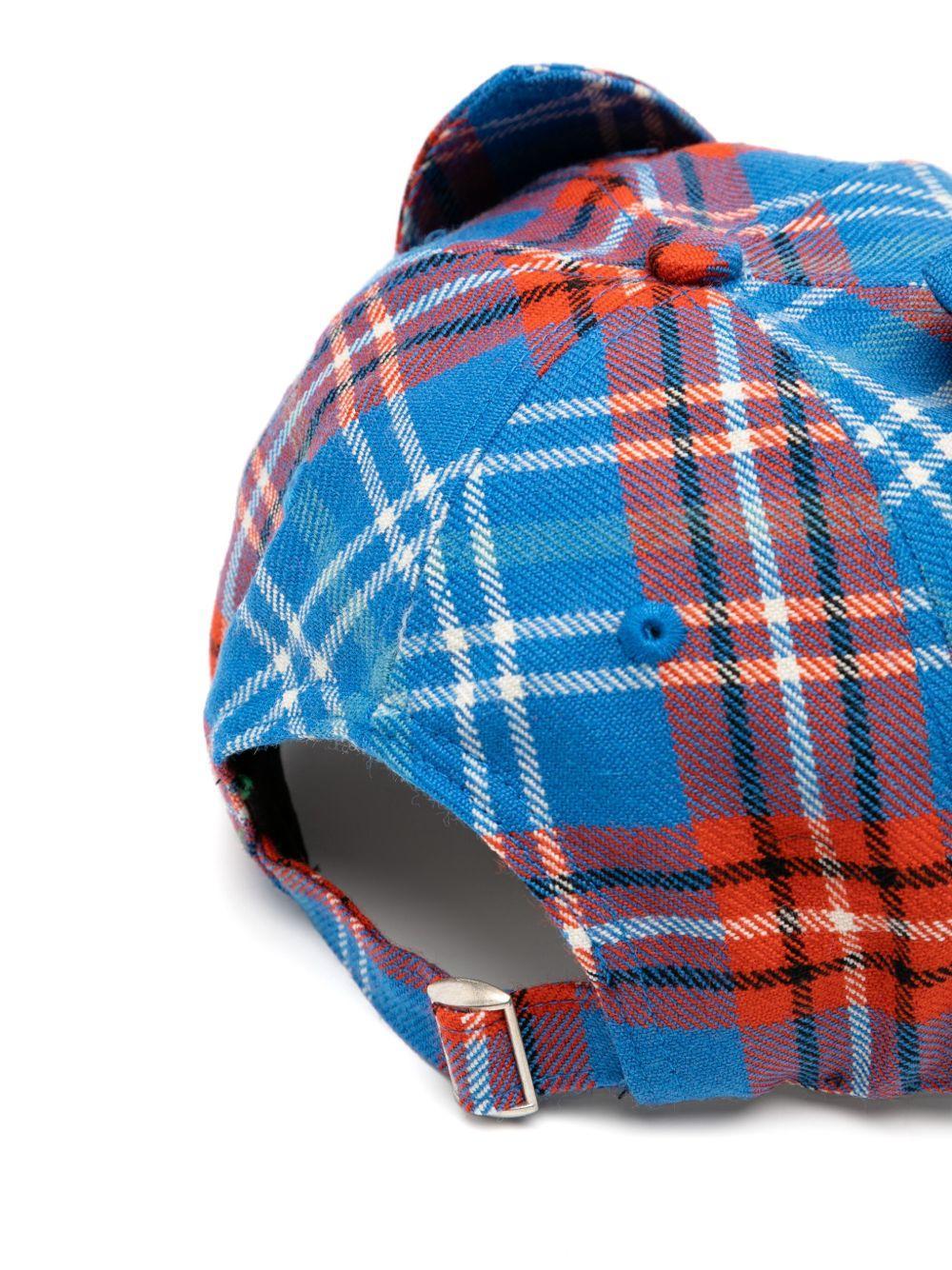 check pattern cap Product Image