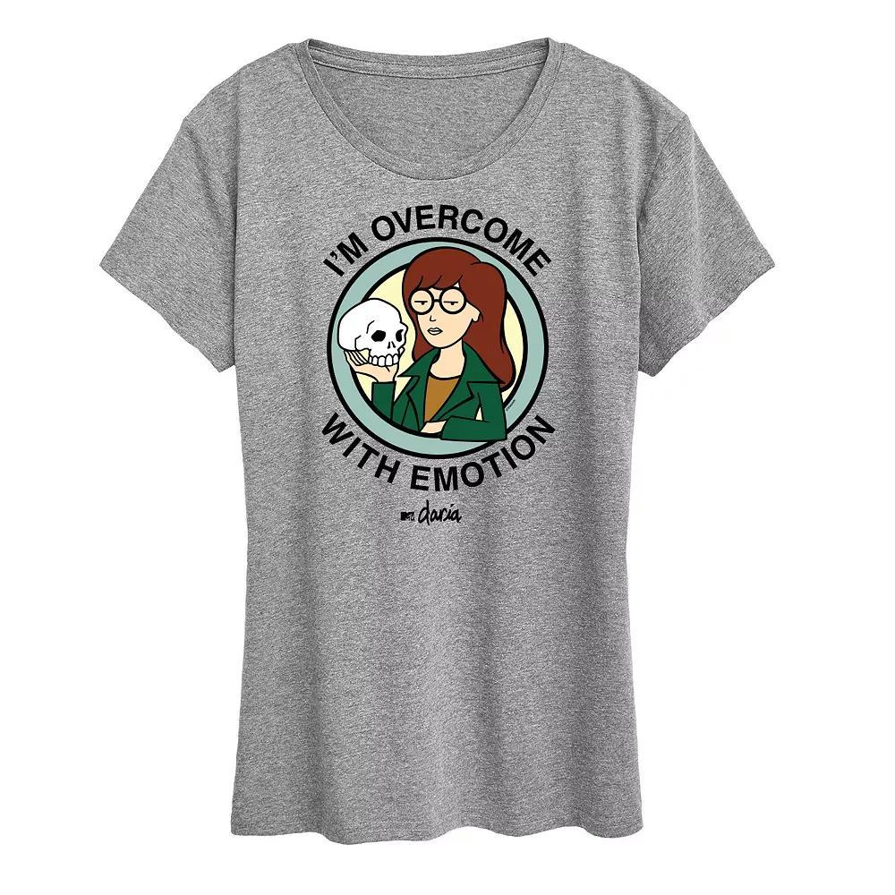 Women's Daria I'm Overcome With Emotion Graphic Tee, Girl's,  Product Image