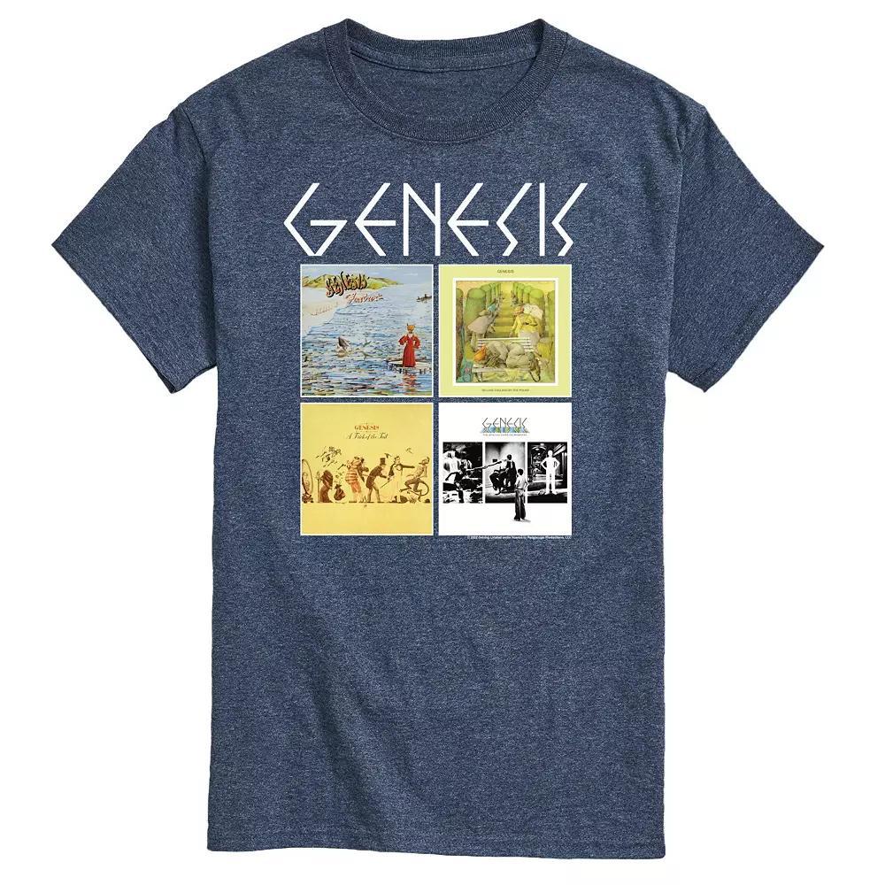 Big & Tall Genesis Album Grid Tee, Men's,  Product Image