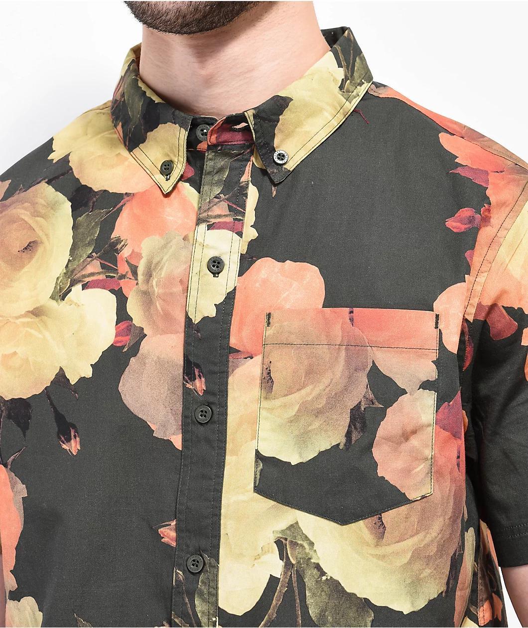 Empyre Otto Blown Grey Short Sleeve Shirt Product Image