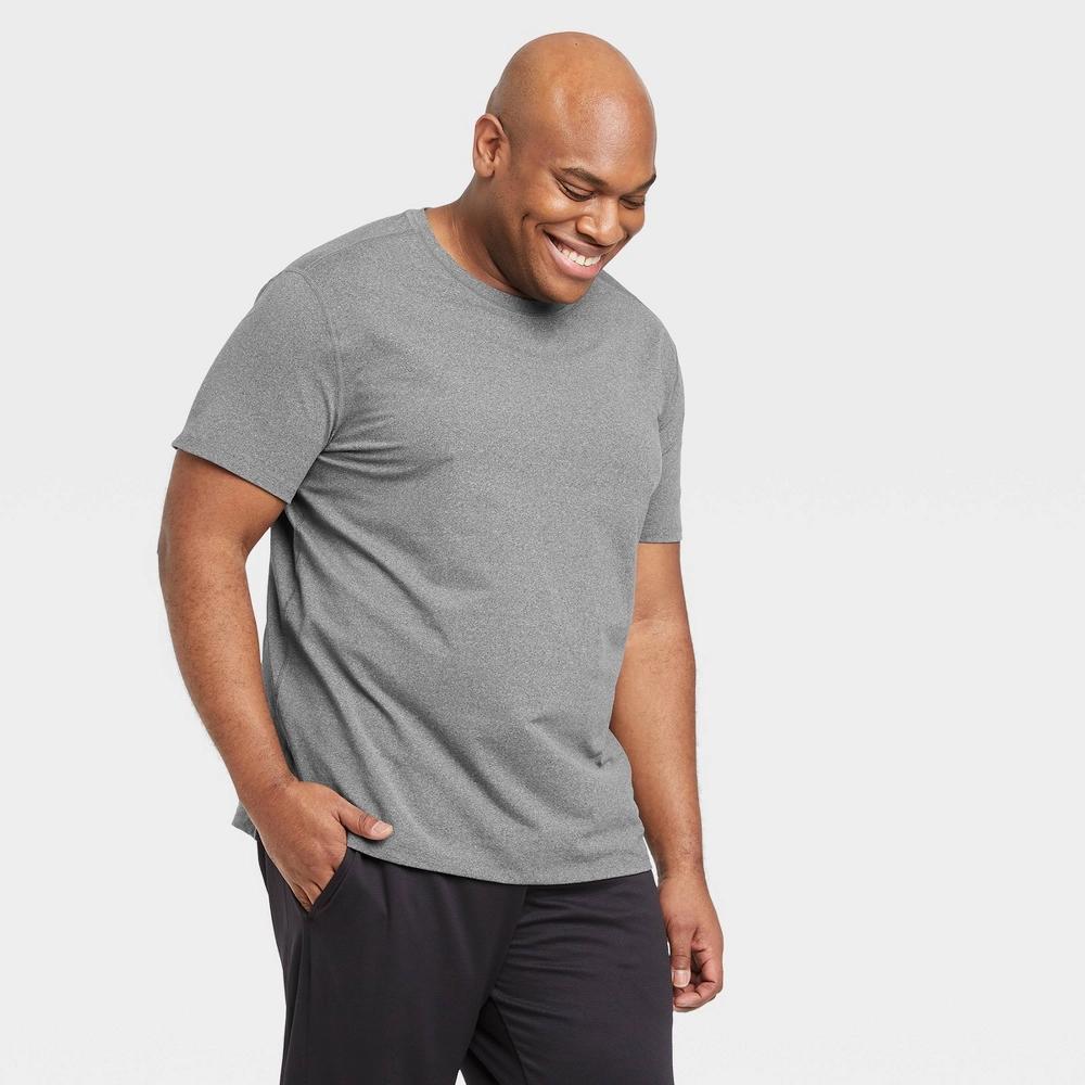 Mens Short Sleeve Performance T-Shirt - All In Motion Heather XXL Product Image