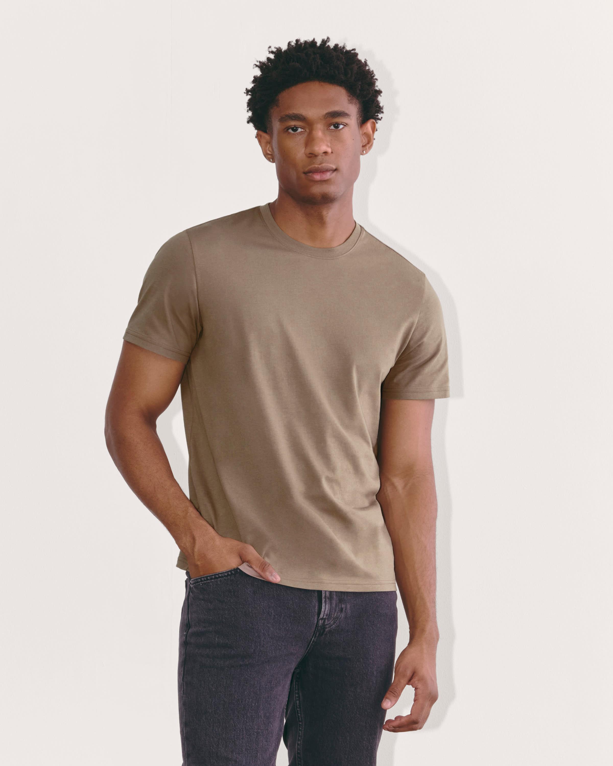 Mens Essential Organic Crew T-Shirt by Everlane Product Image