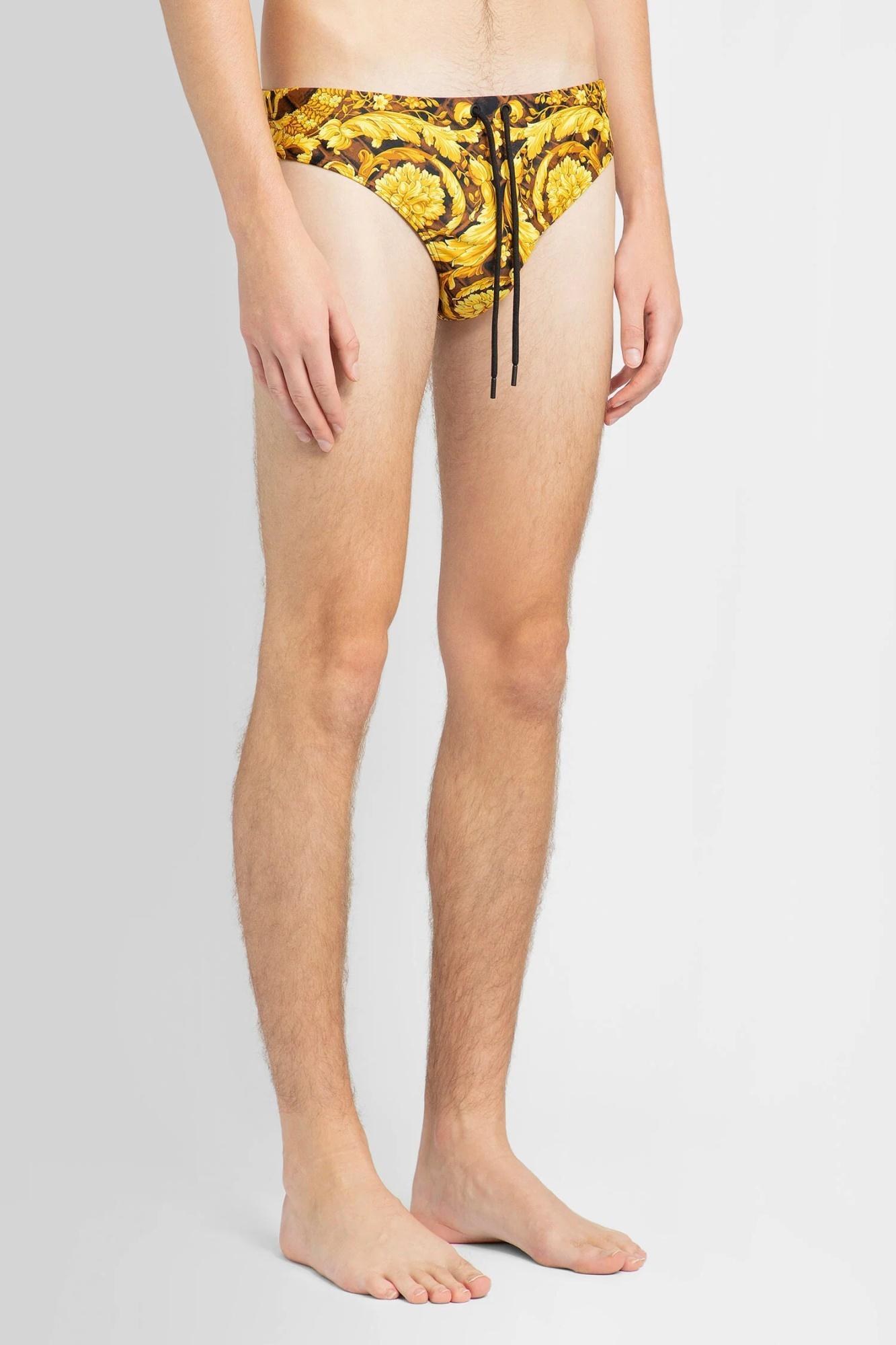 VERSACE Slip Baroccodile In Multicolor Product Image