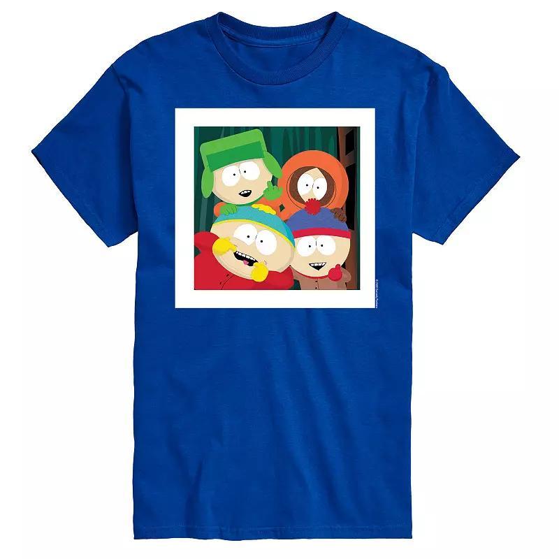 Men's South Park Friends Photo Tee, Size: XXL, Black Product Image