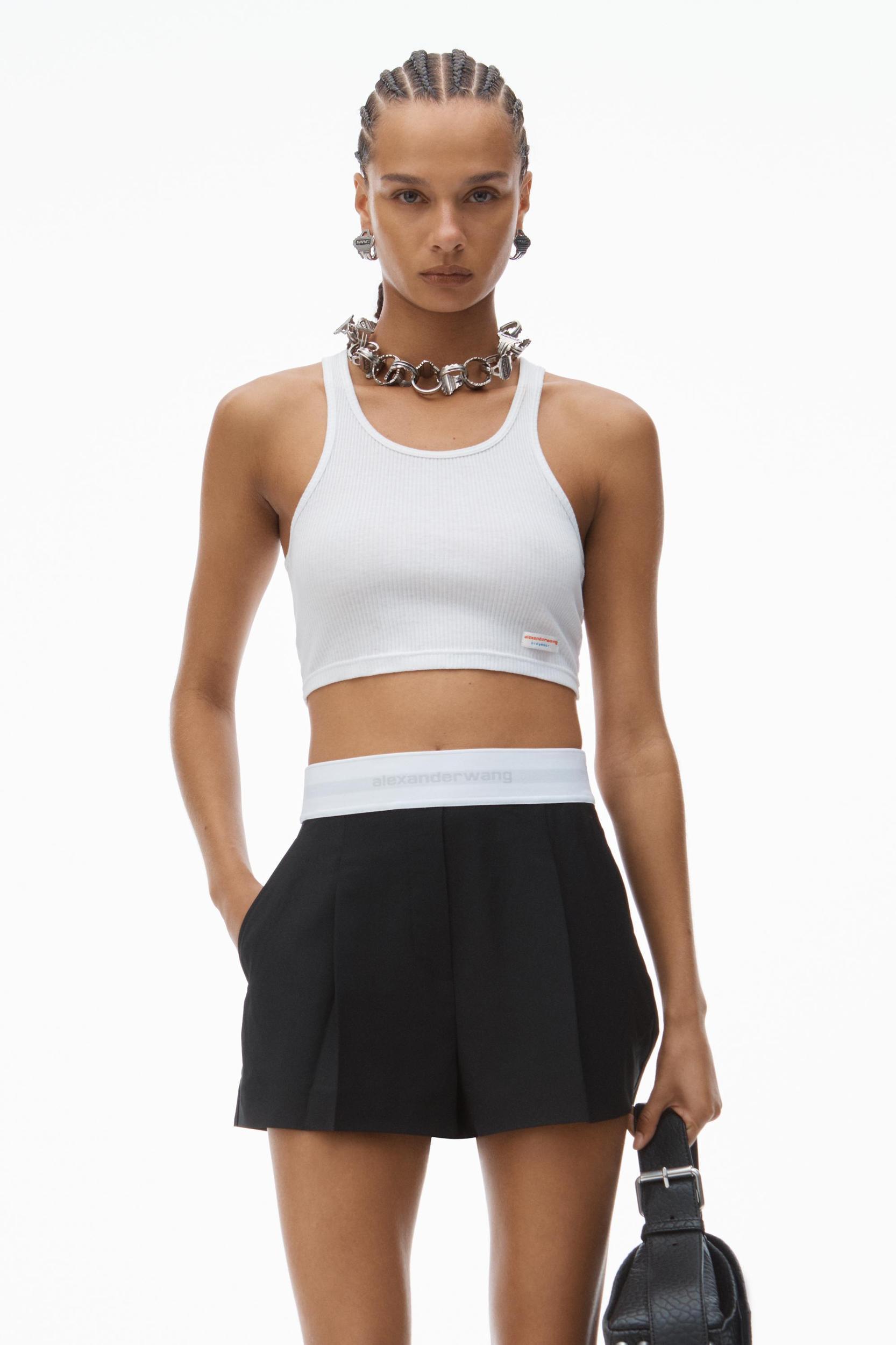 Pleated Shorts In Wool Tailoring Product Image