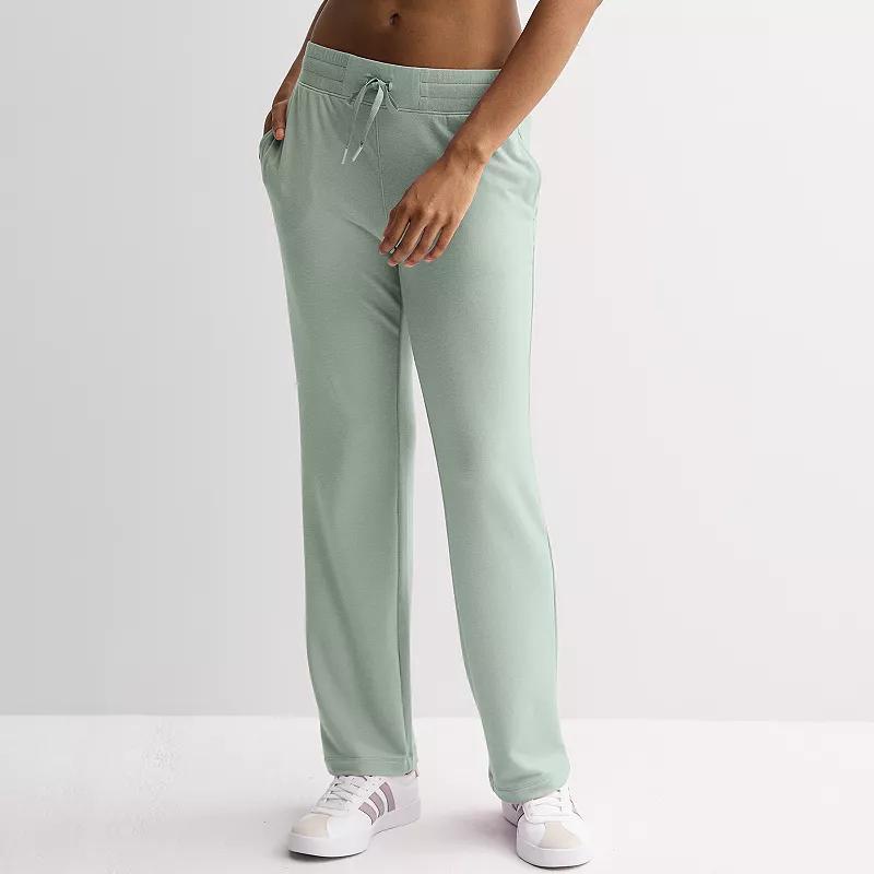 Petite Tek Gear® French Terry Open Hem Pants, Women's,  Product Image