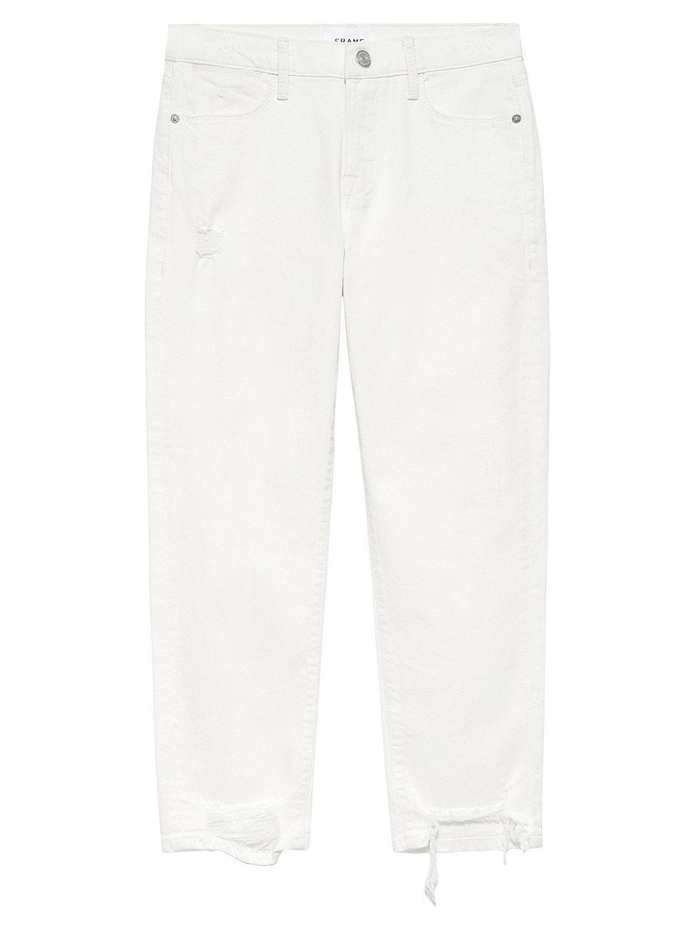 Womens Le High Straight-Leg Cropped Jeans Product Image