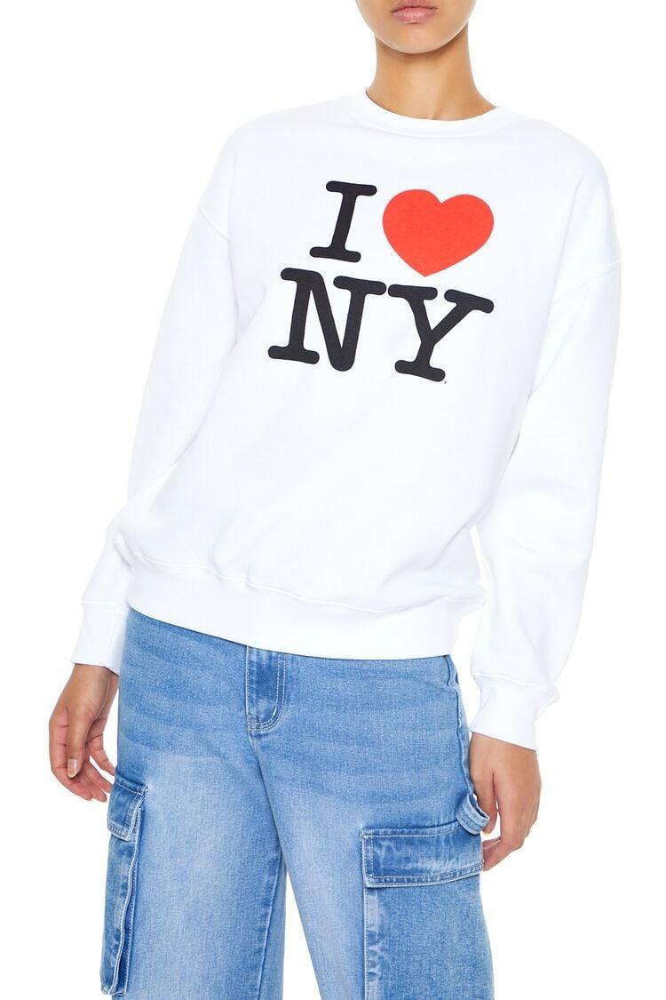 I Heart NY Fleece Pullover | Forever 21 Product Image