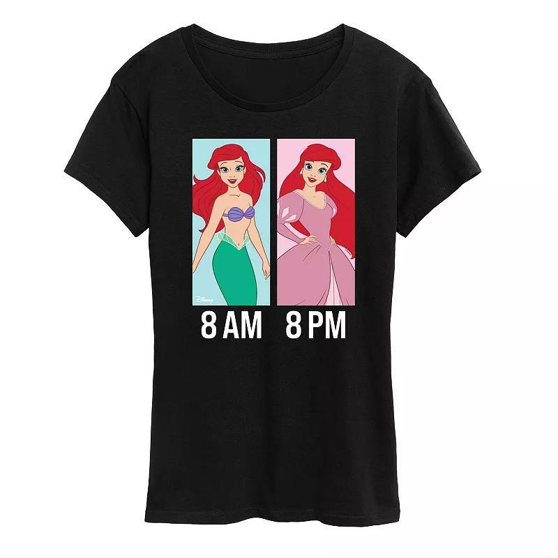 Disney Princess Ariel Women's AM to PM Graphic Tee,  Product Image
