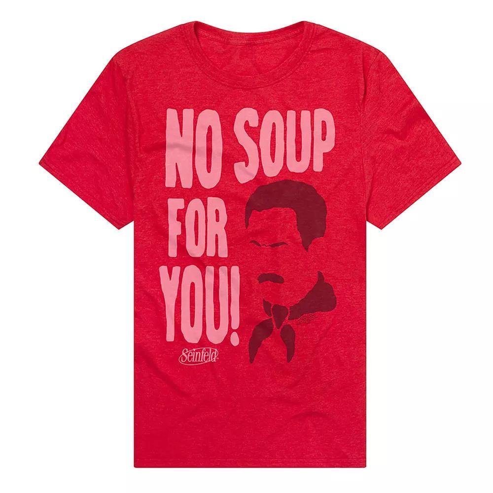 Men's Seinfeld No Soup For You Graphic Tee,  Product Image