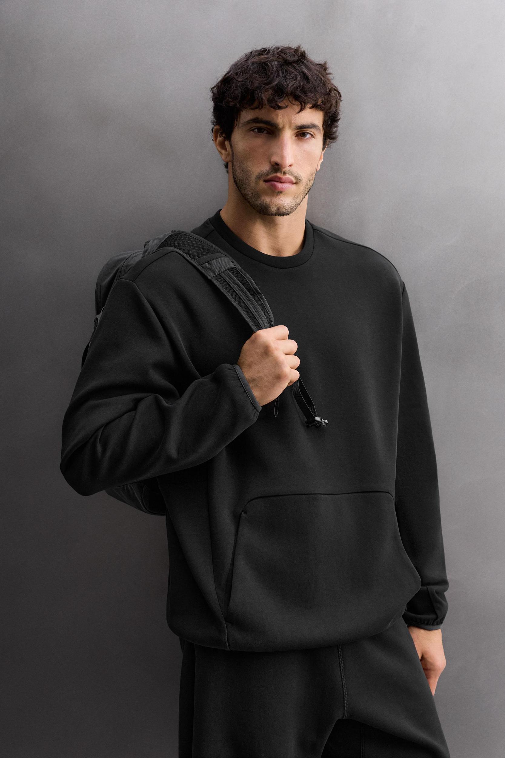CREWNECK TECHNICAL SWEATSHIRT Product Image
