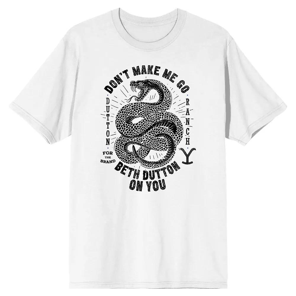 Men's Yellowstone Don't Make Me Graphic Tee,  Product Image