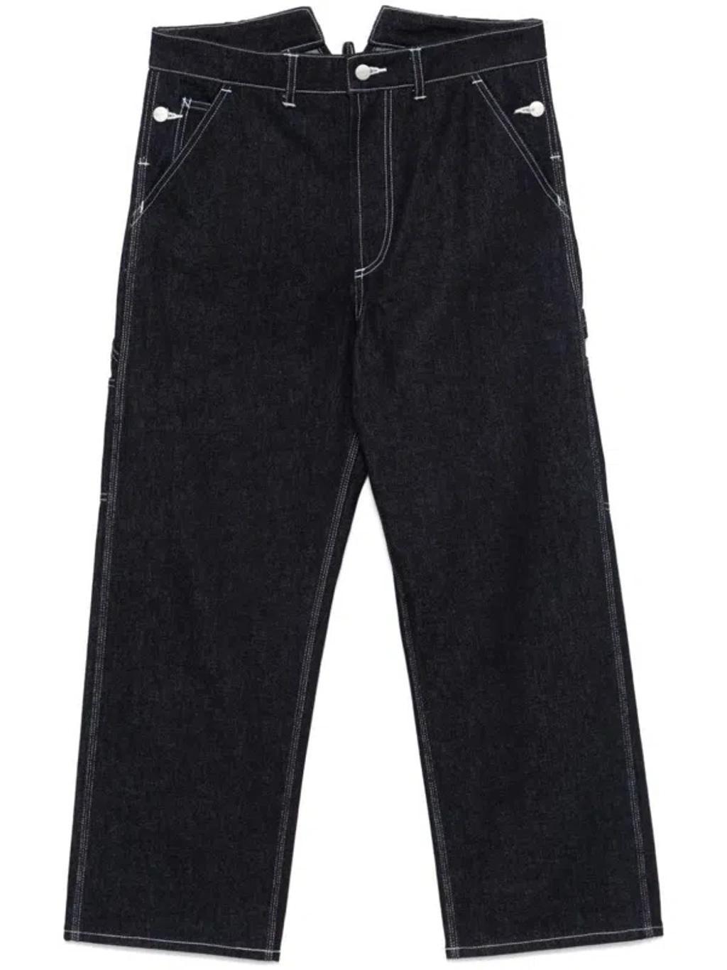 JUNYA WATANABE Denim Cotton Jeans In Black Product Image