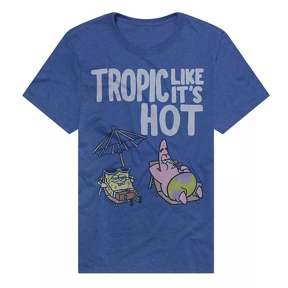 Men's SpongeBob SquarePants Tropic Like It's Hot Graphic Tee,  Product Image