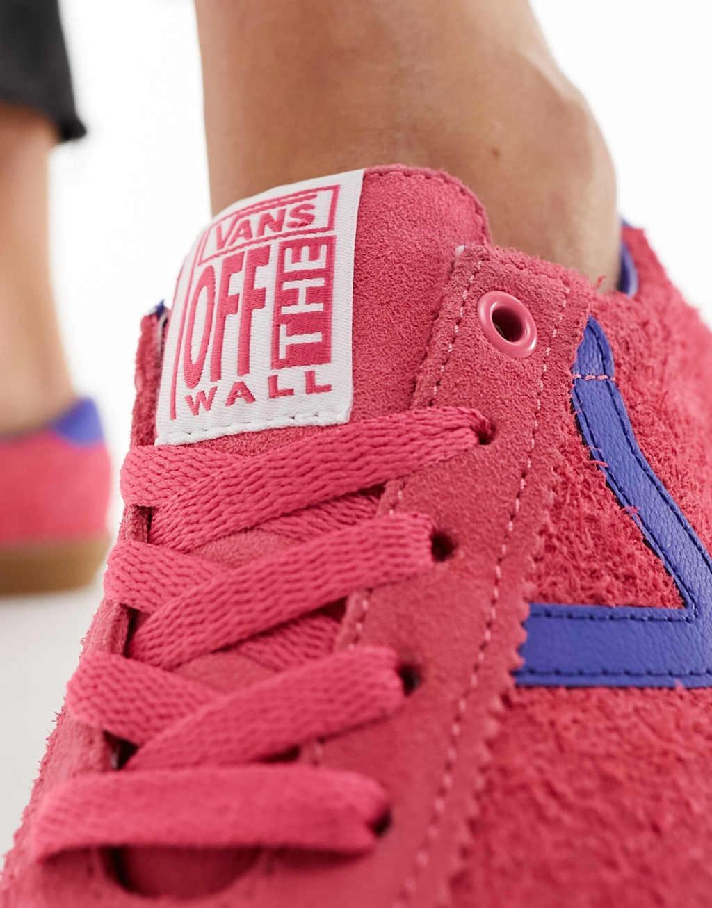 Vans FU Sport Low sneakers with rubber sole in pink and blue Product Image