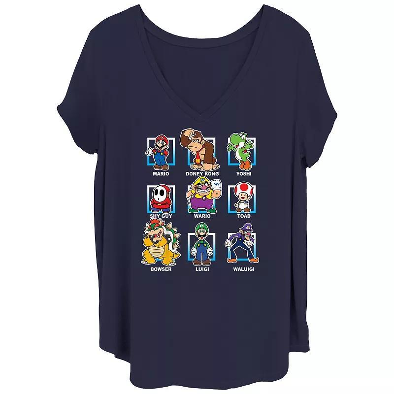 Juniors' Plus Size Marvel Spider-Man Jingle All The Way V-Neck Tee, Girl's, Size: 3XL, Black Product Image