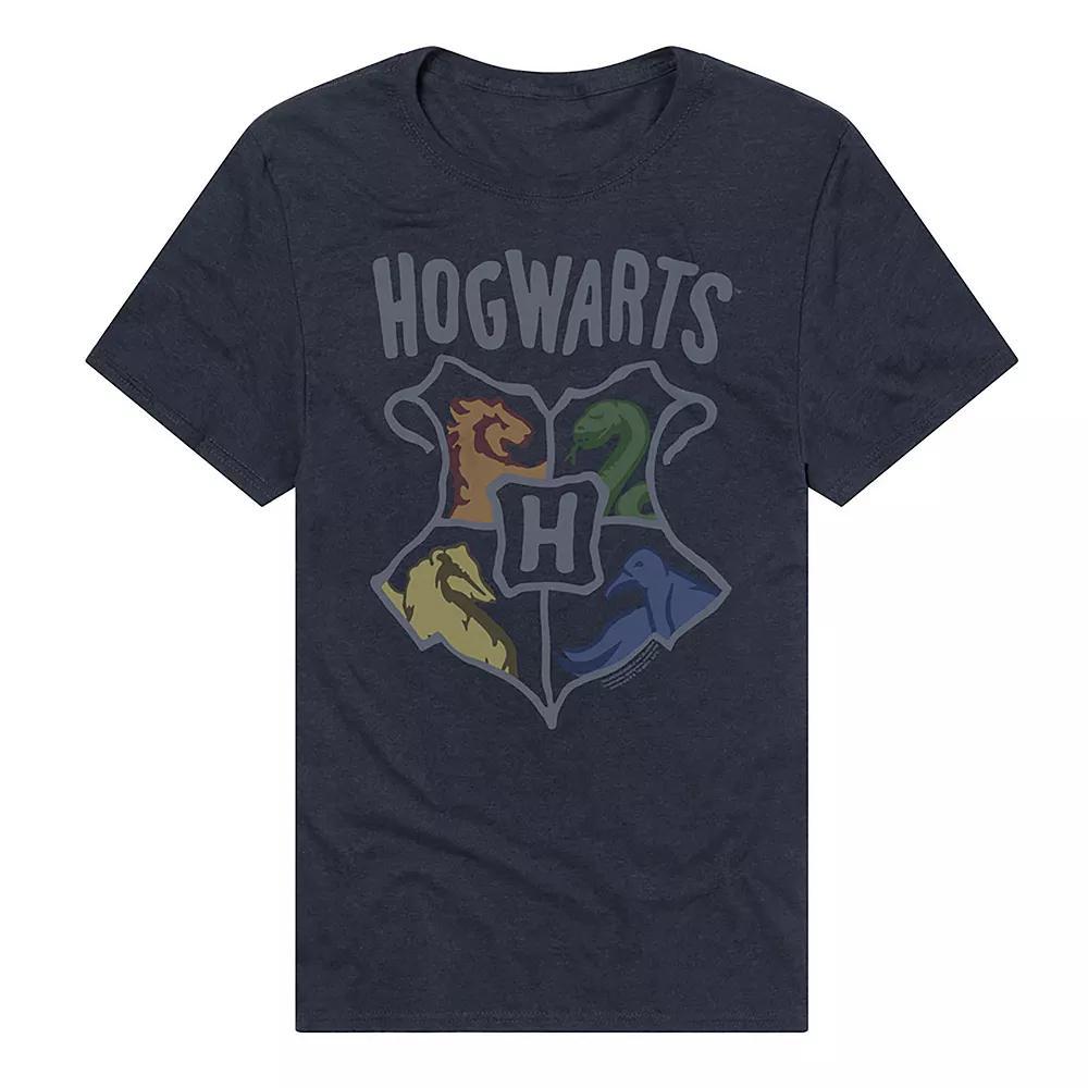 Men's Harry Potter Hogwarts House Crest Graphic Tee, Size: Large, Blue Product Image
