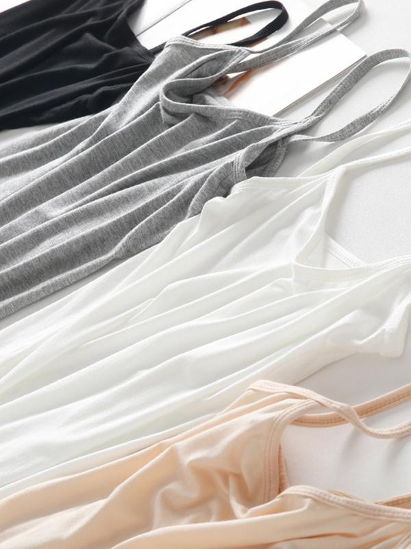 Plain Slim Fit and Versatile Cami Top Product Image