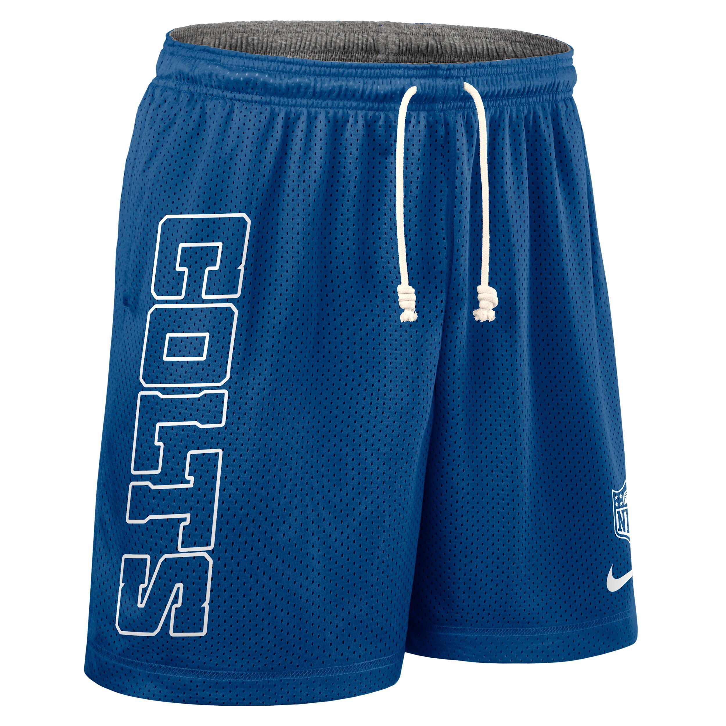 Indianapolis Colts Sideline Reversible Mens Nike Mens Dri-FIT NFL Shorts | 03BF040Y98-N9J Product Image