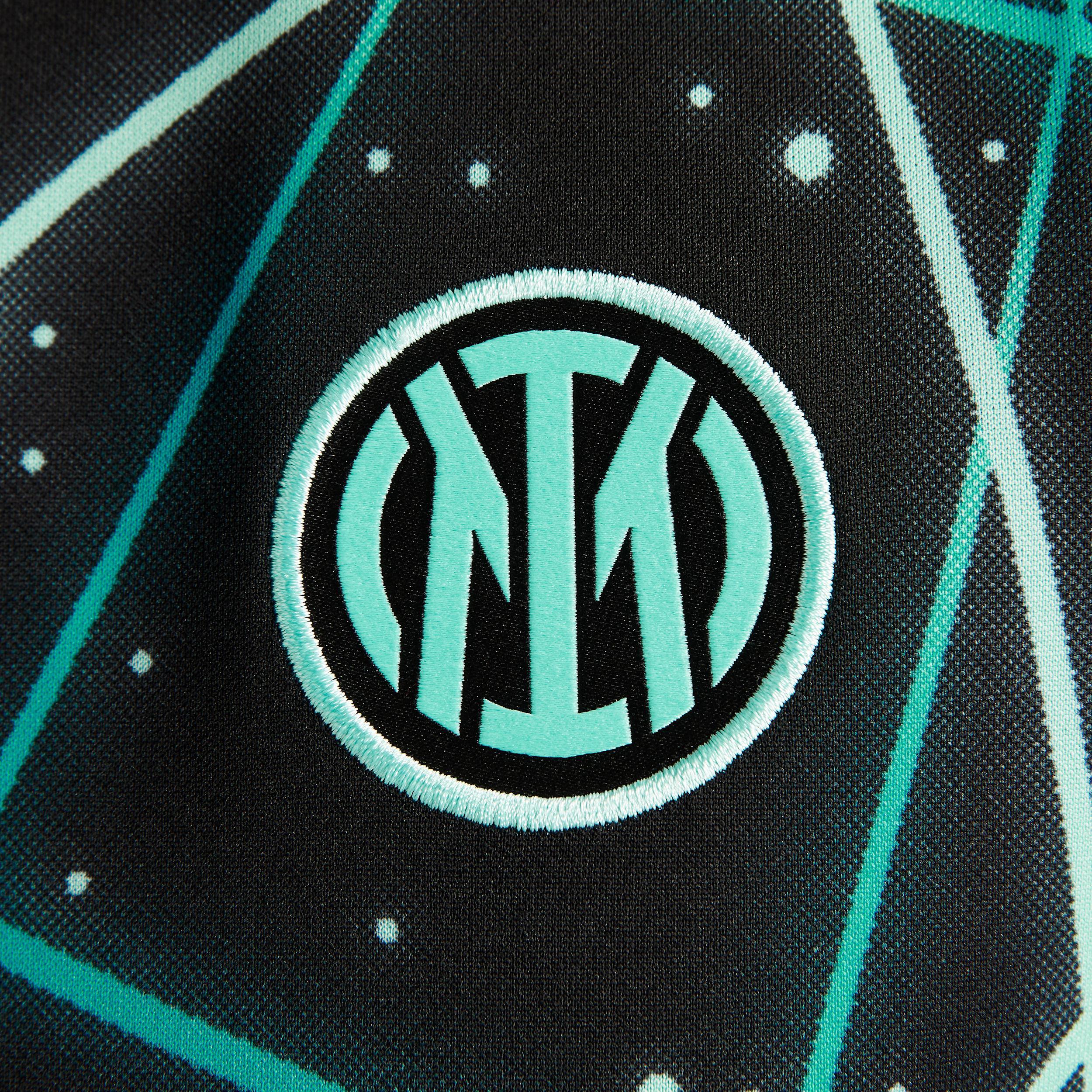 Inter Milan Academy Pro Nike Mens Dri-FIT Soccer Pre-Match Short-Sleeve Top | IF3969-011 Product Image