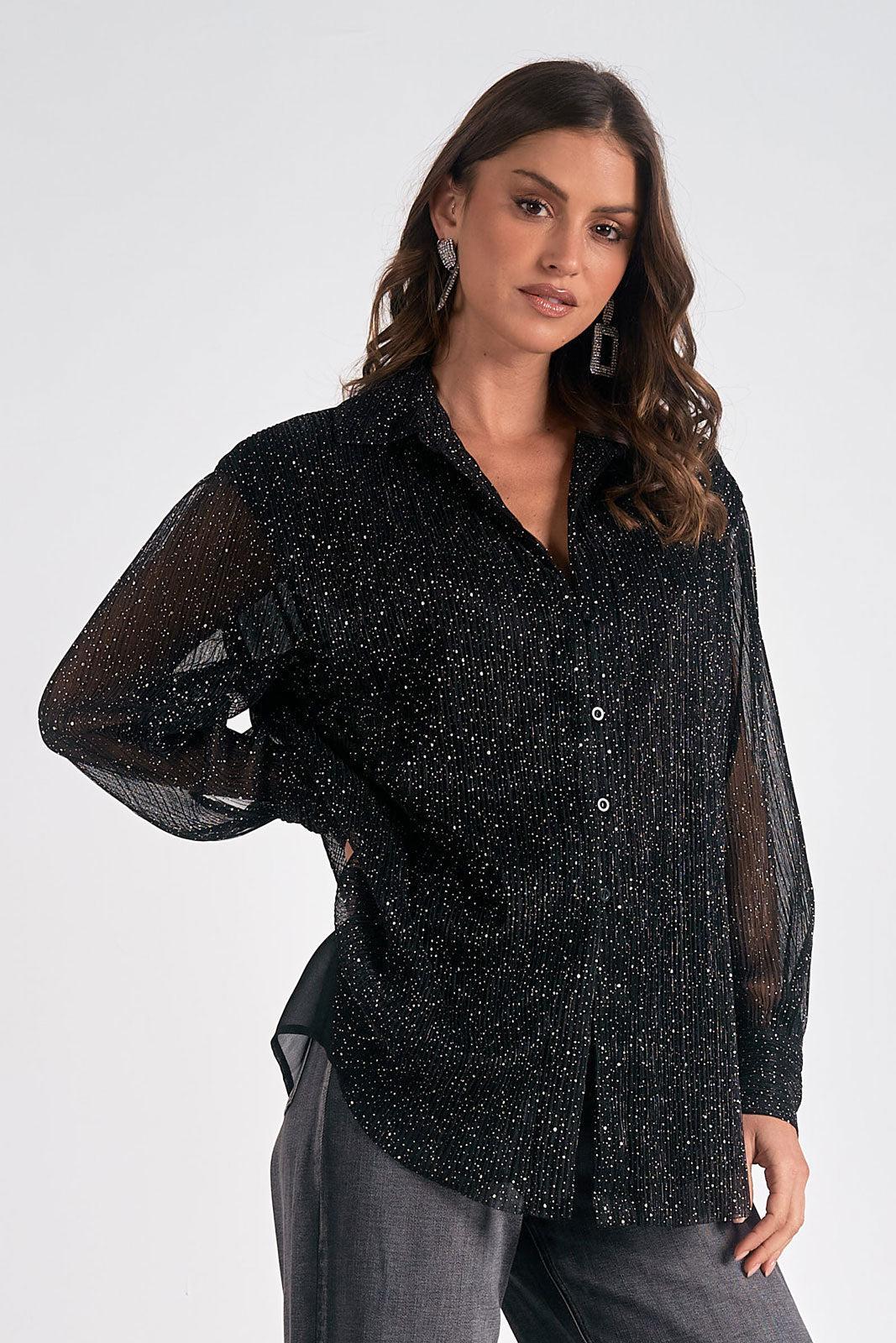 L/S Sparkle Shirt Product Image