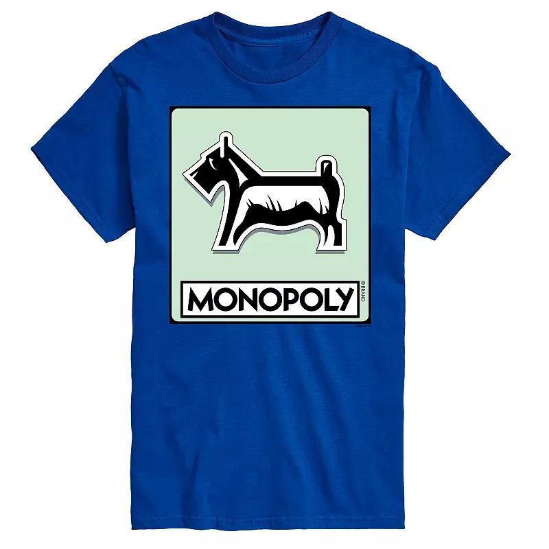 Big & Tall Monopoly Dog Token Graphic Tee, Men's, Size: 5XB, Red Product Image