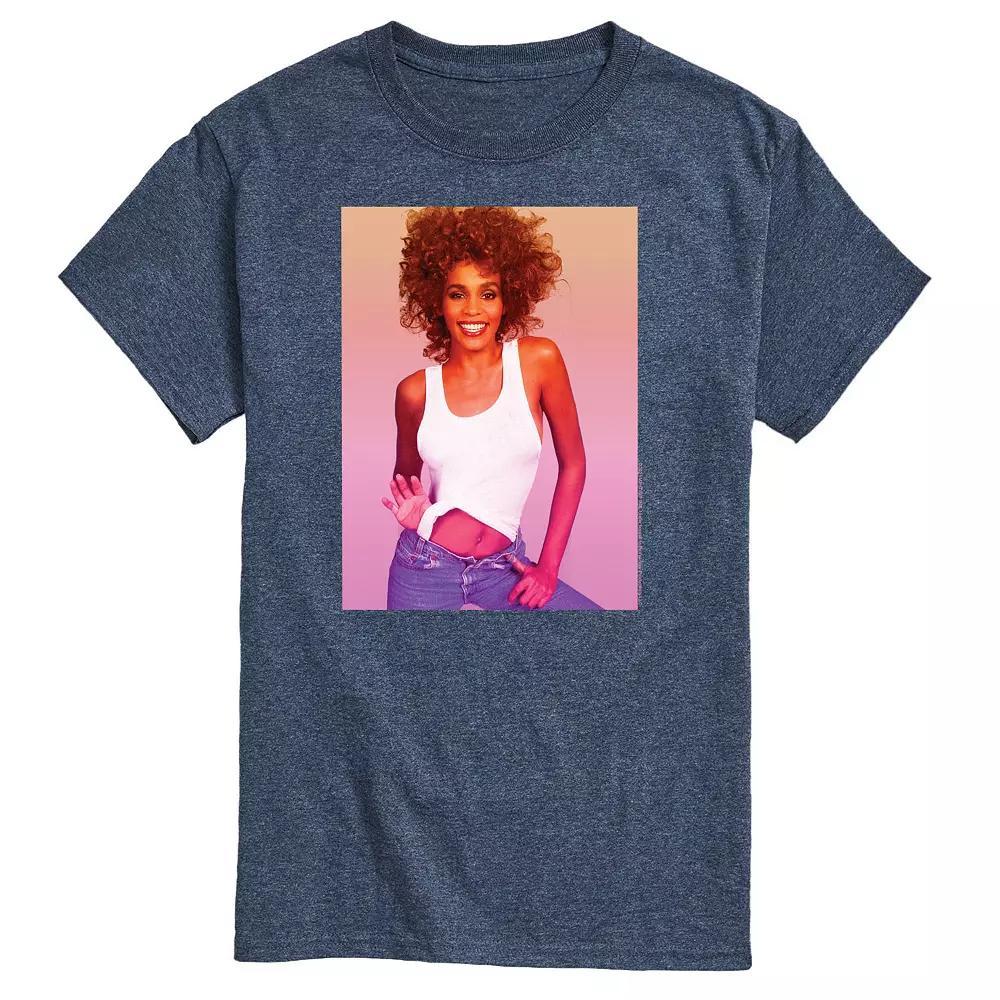 Men's Whitney Houston Photo Tee,  Product Image