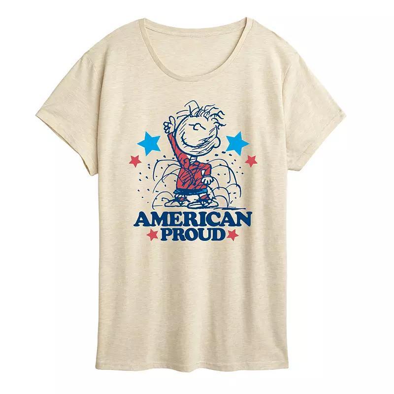 Women's Peanuts Pigpen American Proud Graphic Tee,  Product Image