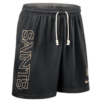New Orleans Saints Sideline Reversible Mens Nike Mens Dri-FIT NFL Shorts | 03BF096N7W-N9J Product Image