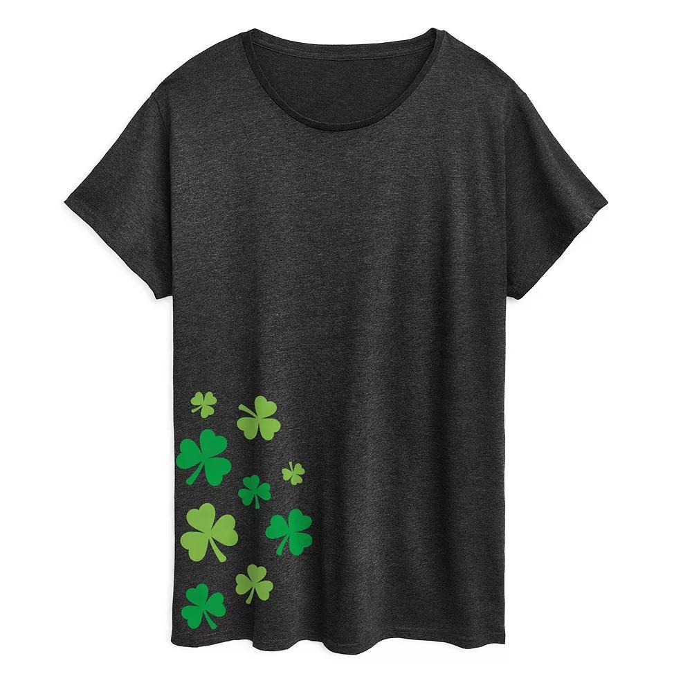 Plus Shamrock Graphic Tee, Women's,  Product Image