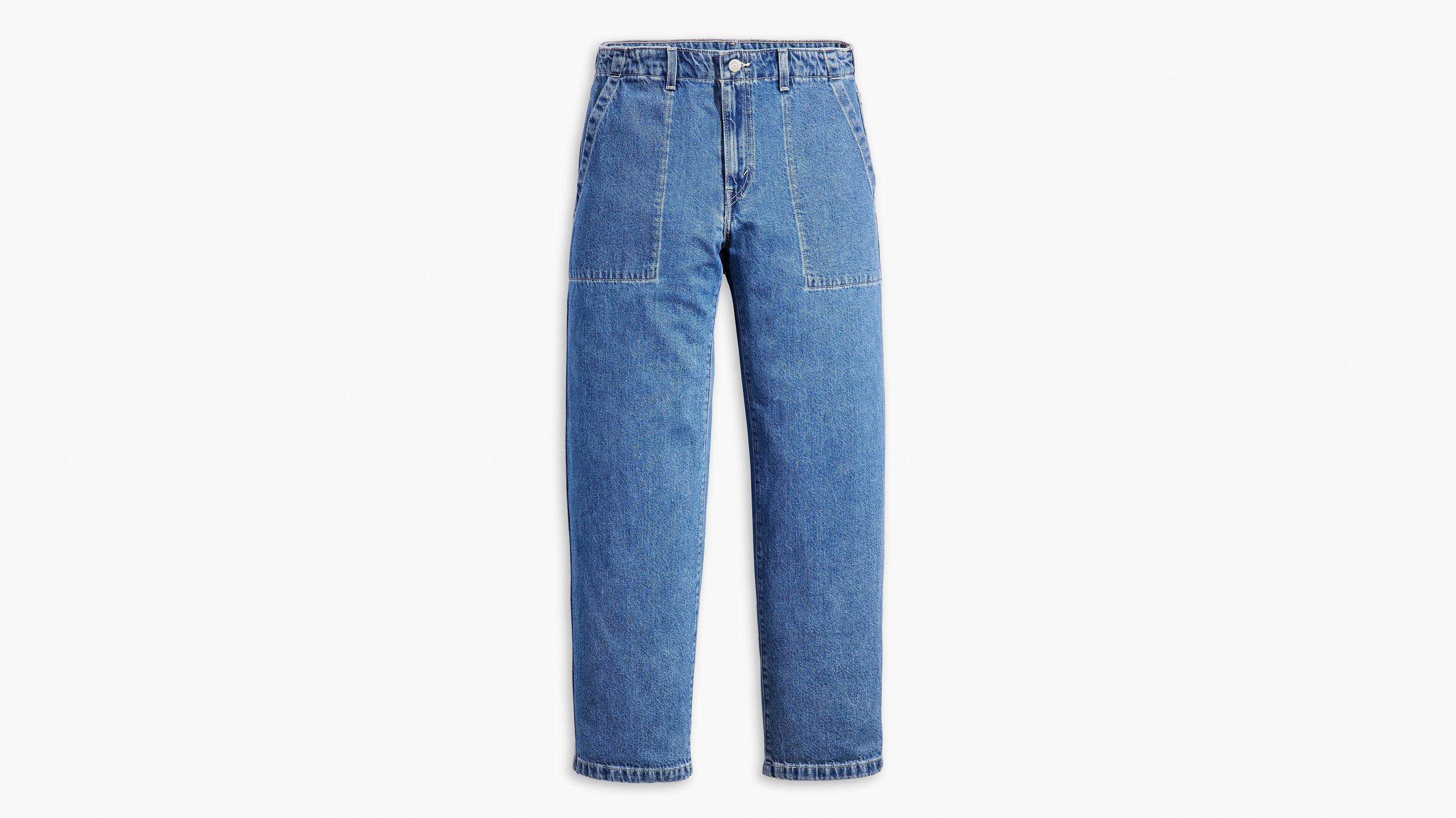 Baggy Dad Utility Women's Jeans Product Image