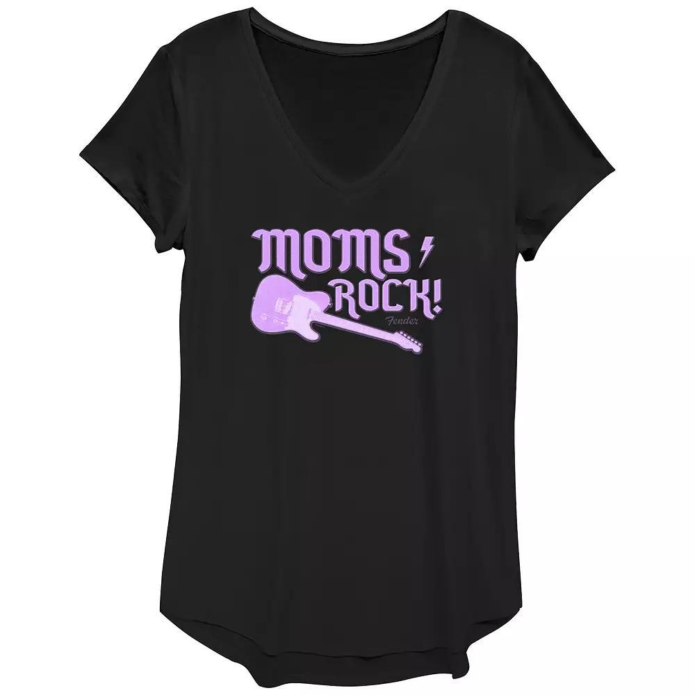 Women's Fender Moms Always Rock Graphic Tee,  Product Image