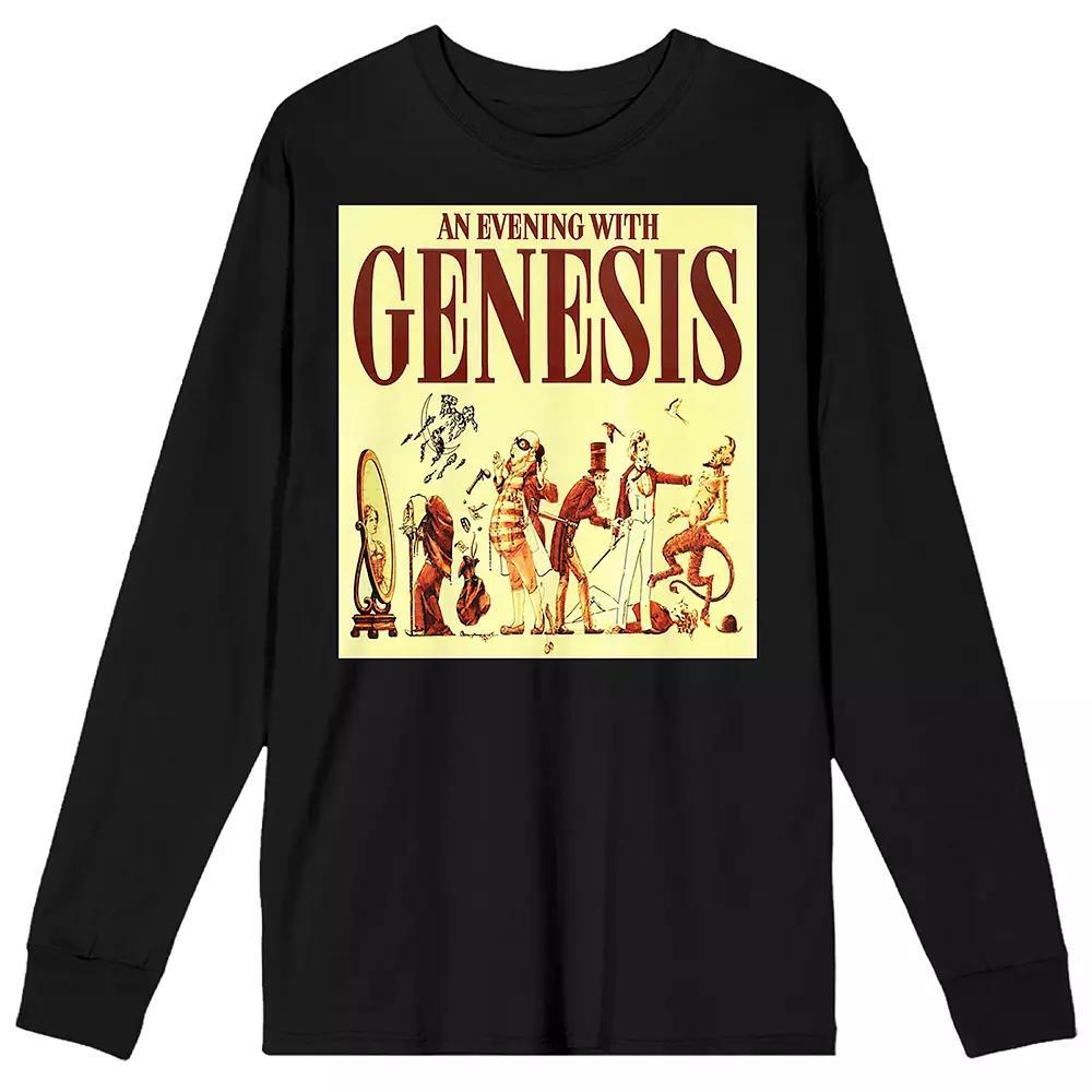 Men's An Evening With Genesis Belkin Productions Long Sleeve Tee, Size: Medium, Black Product Image