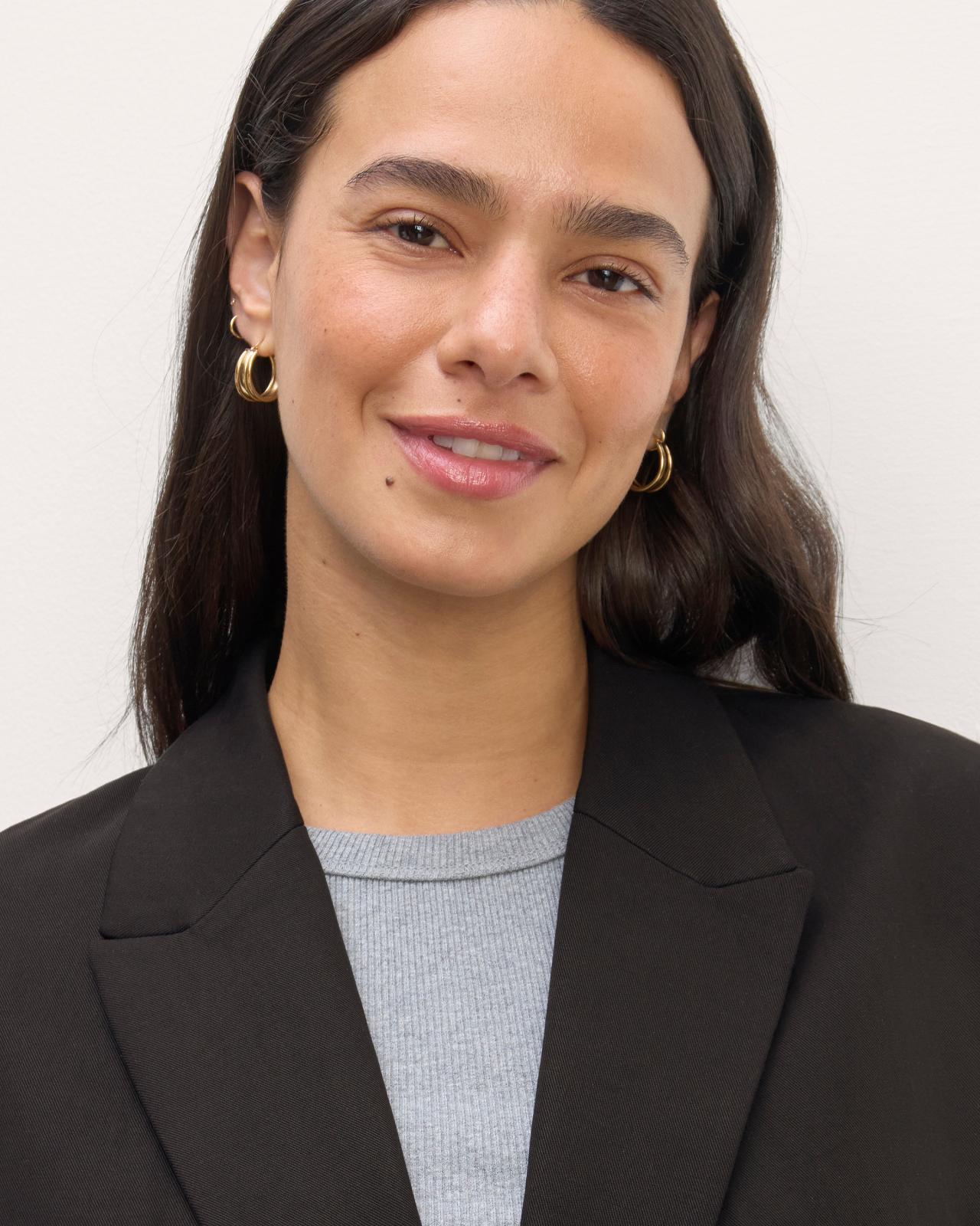 Womens Double-Breasted Blazer in Buttersmooth by Everlane Product Image