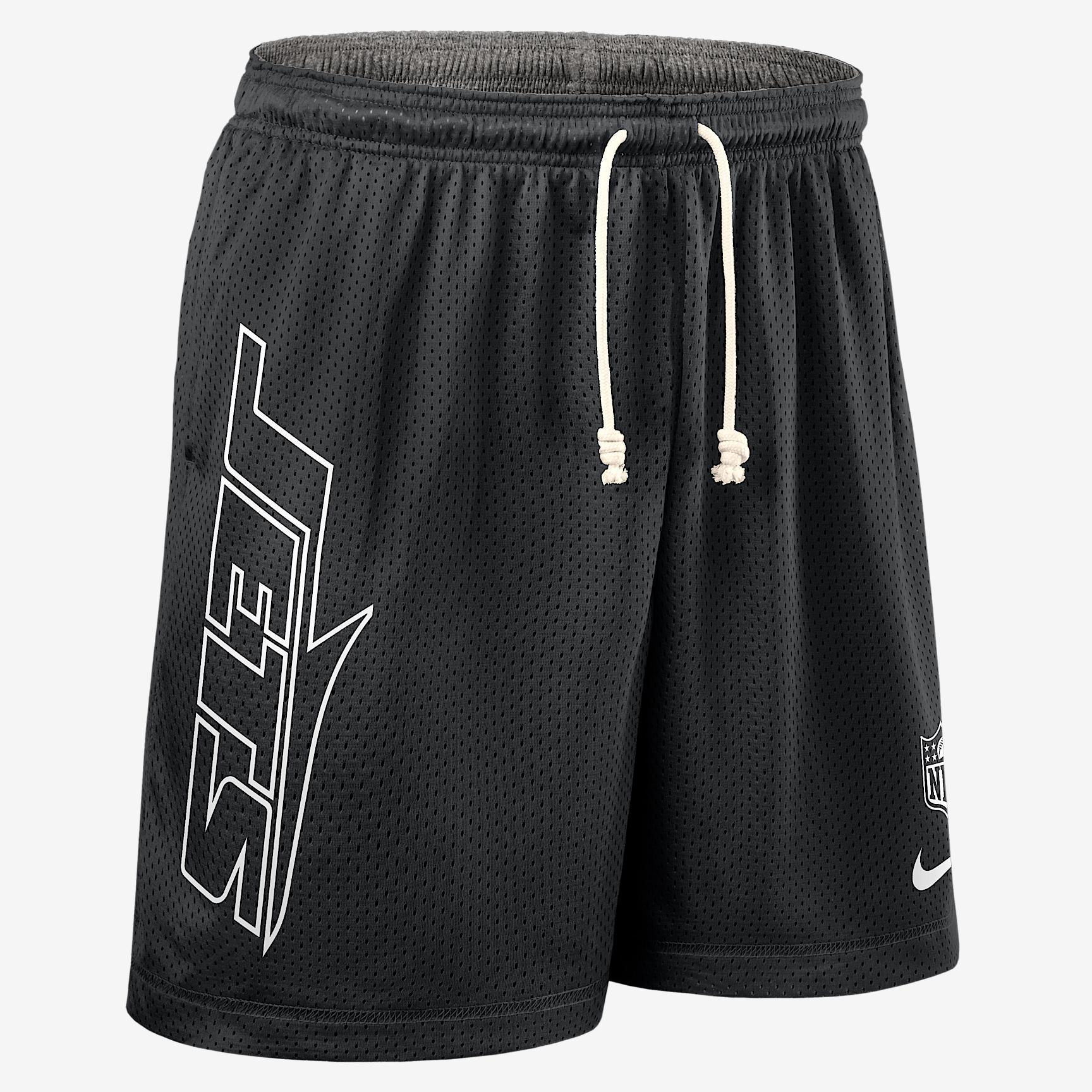 New York Jets Sideline Reversible Mens Nike Mens Dri-FIT NFL Shorts | 03BF096N72-N9J Product Image