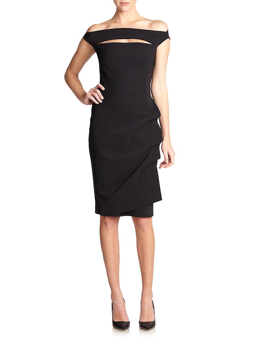 Womens Melania Short Off-The-Shoulder Dress Product Image