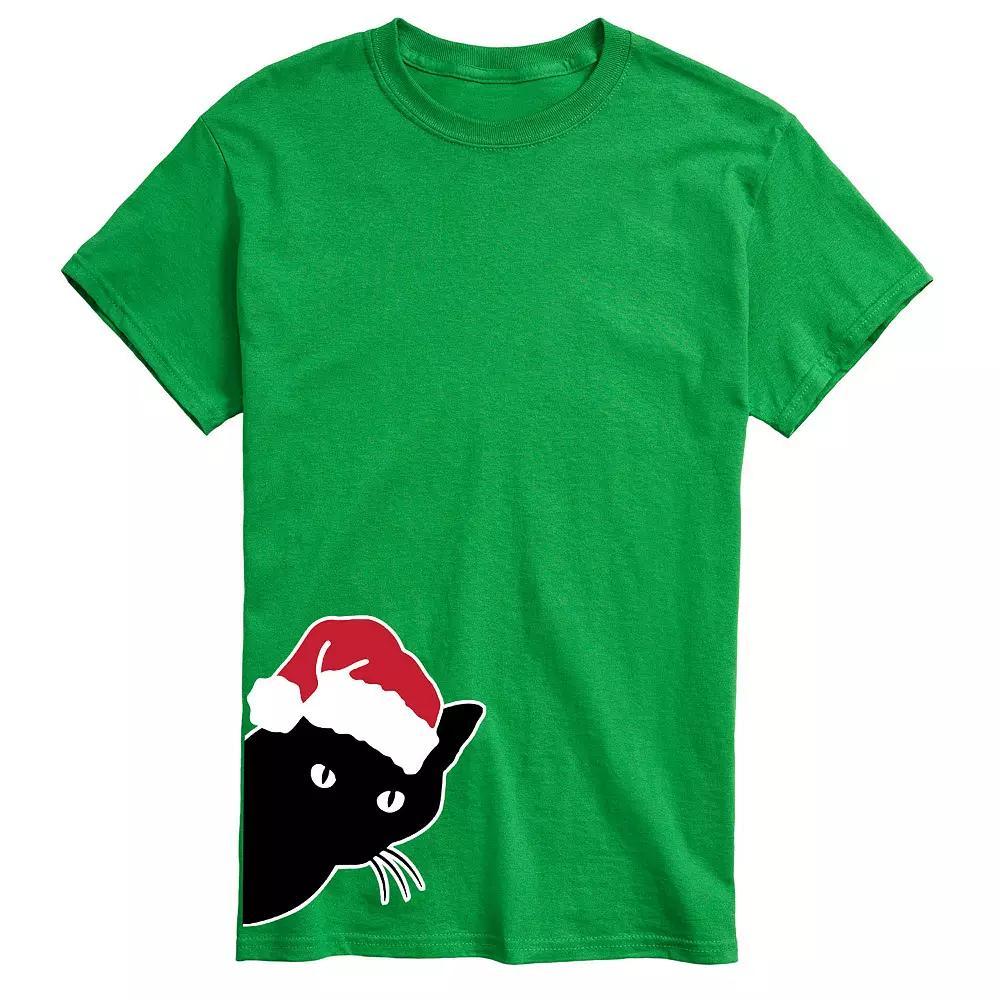Men's Peeking Cat Tee,  Product Image