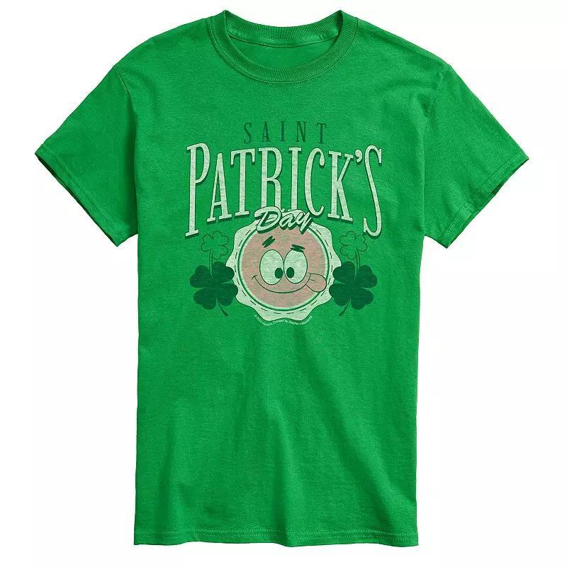 Big & Tall SpongeBob SquarePants St. Patrick's Day Graphic Tee, Men's,  Product Image