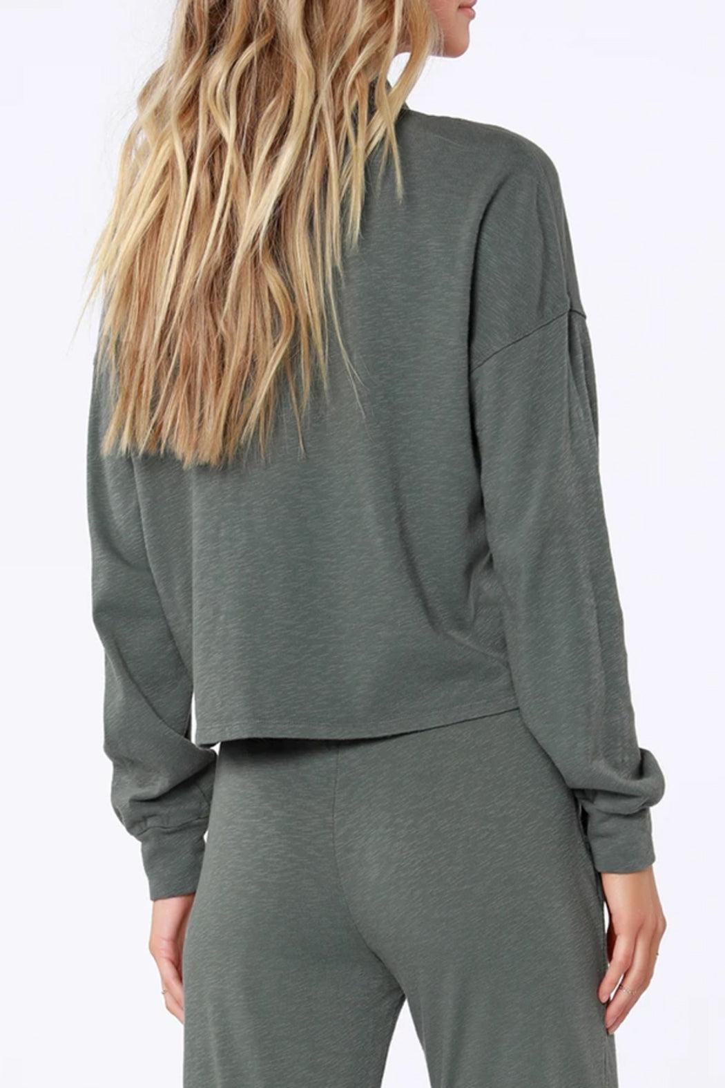 Sustainable Mock Neck Top Product Image