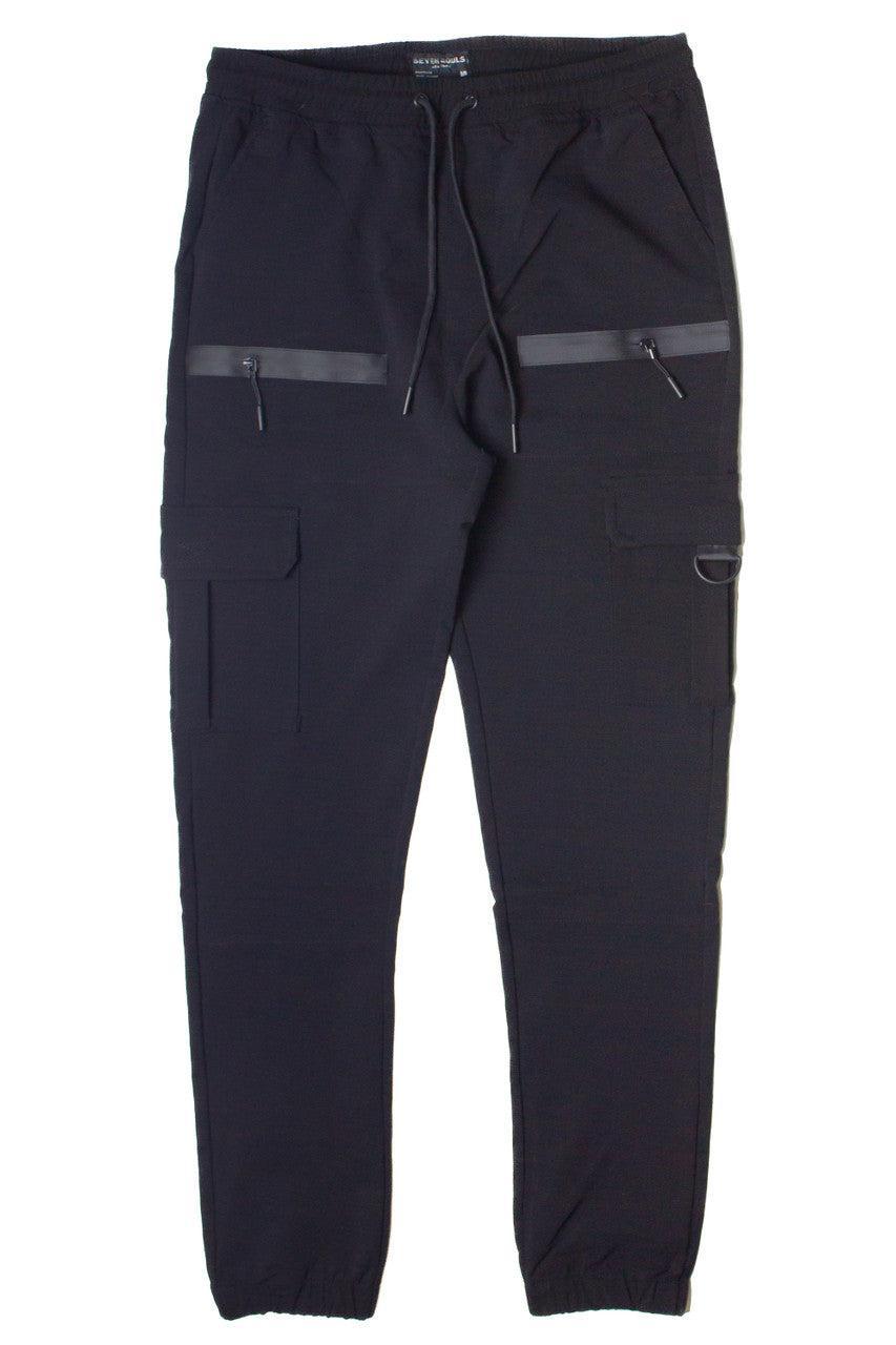 Zipper Cargo Joggers Product Image