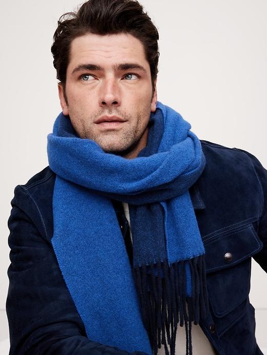 Italian Wool-Cashmere Scarf Product Image