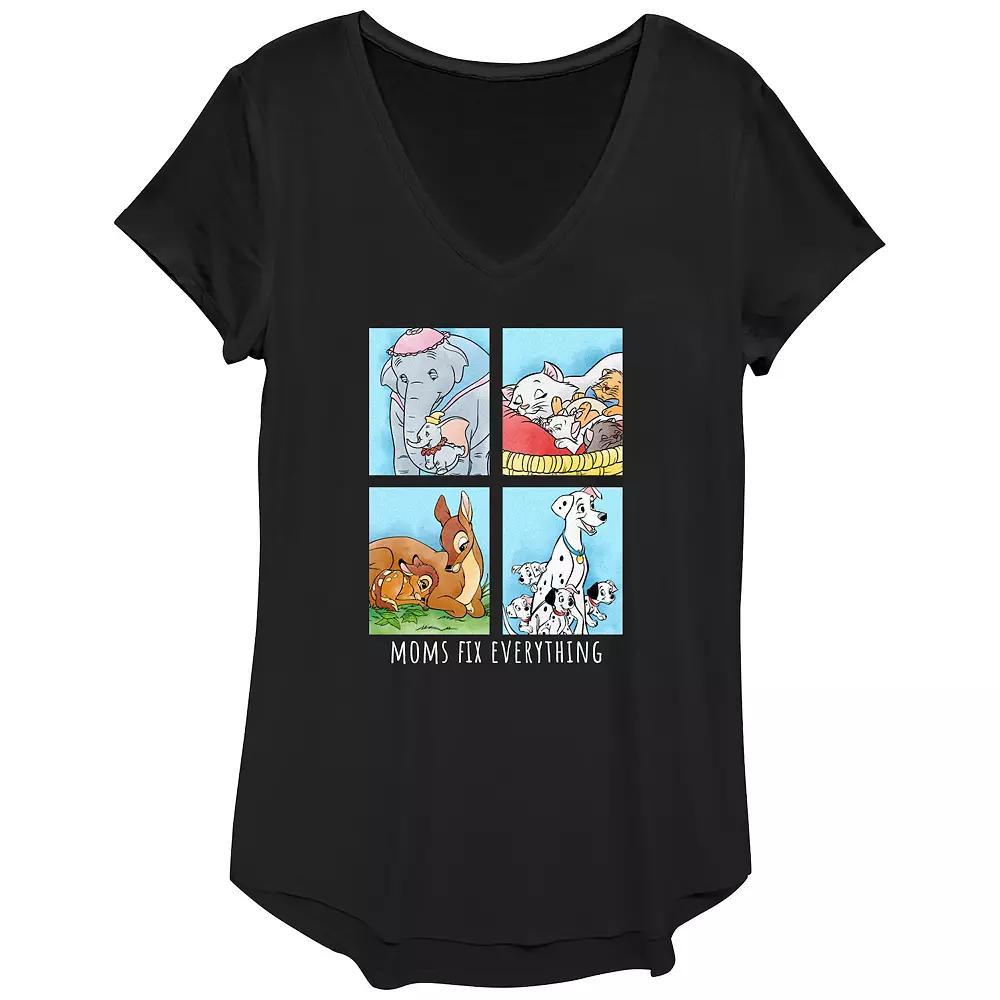 Disney's Moms Fix Everything Women's Graphic Tee, Size: XS, Black Product Image