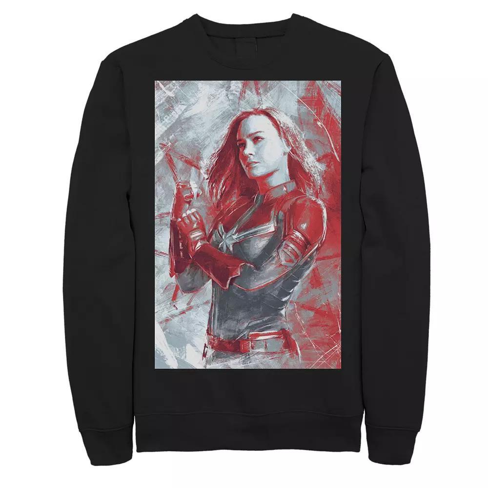 Men's Marvel Avengers Endgame Captain Marvel Painting Sweatshirt,  Product Image