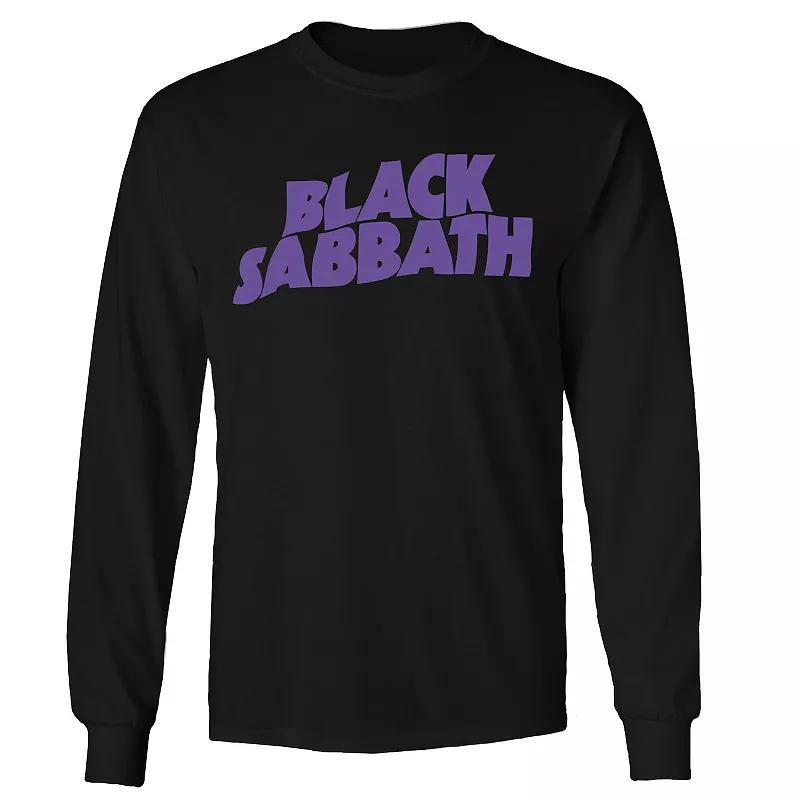 Men's Black Sabbath Logo Long Sleeve, Size: XXL Product Image