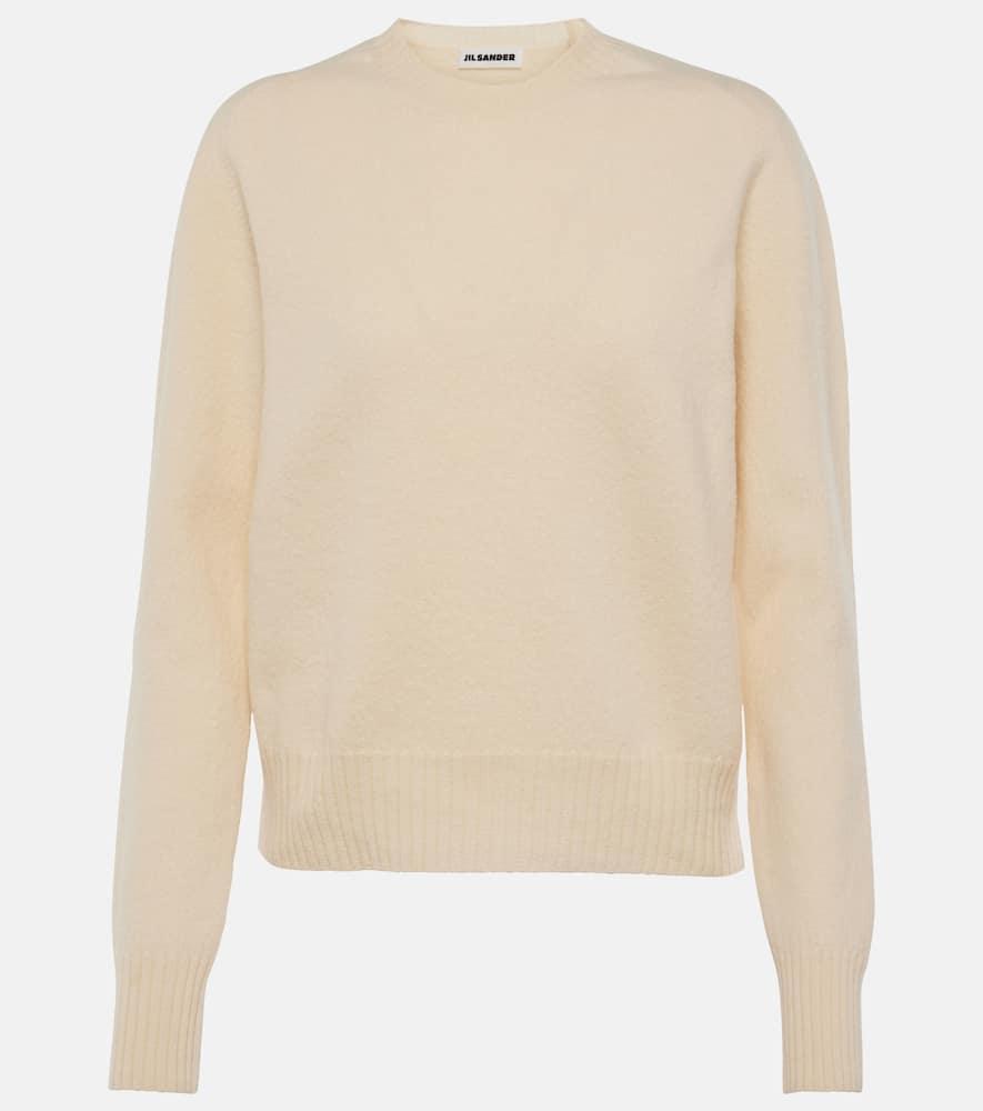 JIL SANDER Wool Sweater In Yellow Product Image