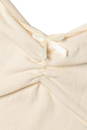 Ruched Bow Crop Tank Product Image