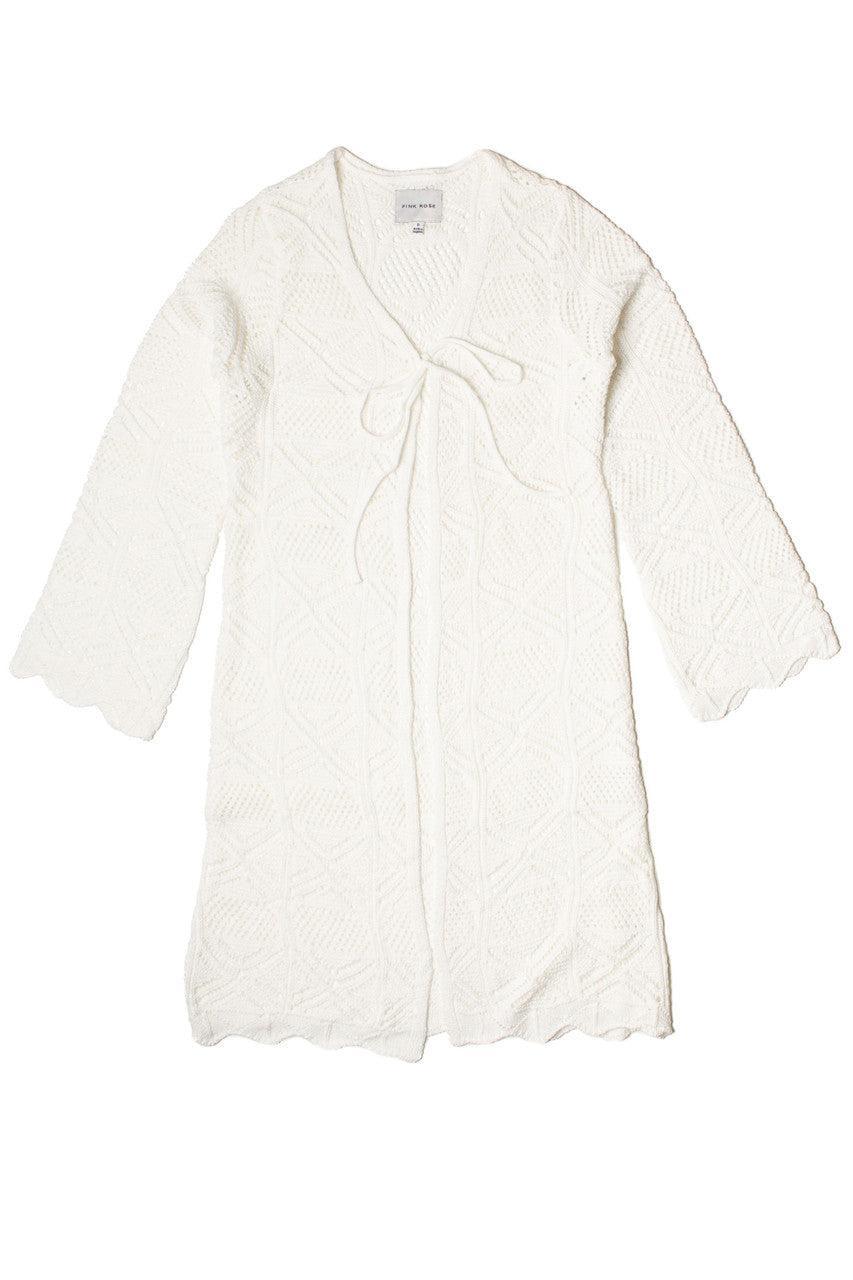 Pointelle Duster Cardigan Product Image