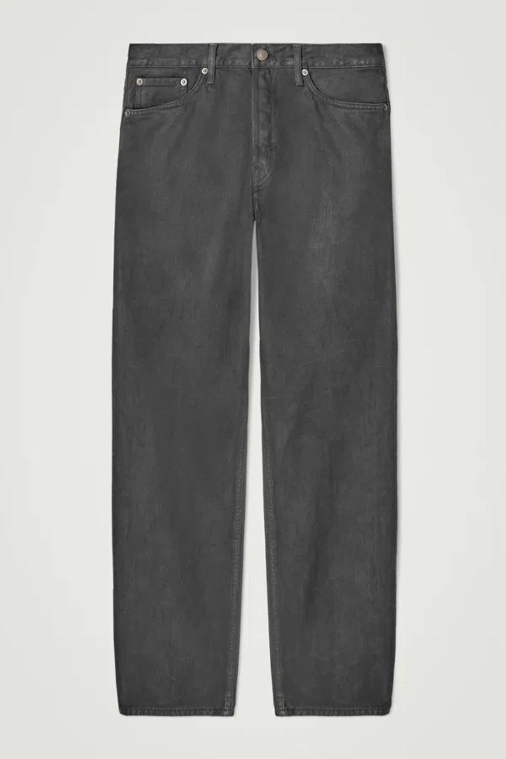 COS Signature Straight-leg Jeans In Black Product Image