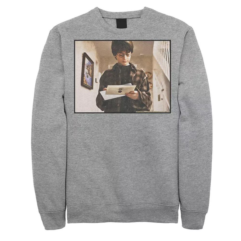 Men's Harry Potter Hogwarts Letter To Harry Nostalgia Style Photo Color Sweatshirt,  Product Image