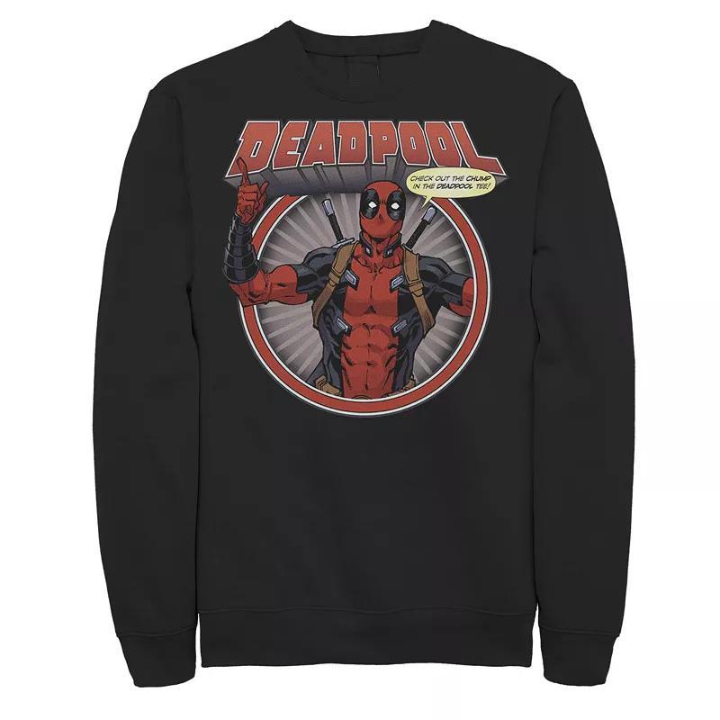 Mens Marvel Deadpool Chump In The Deadpool Sweatshirt Product Image